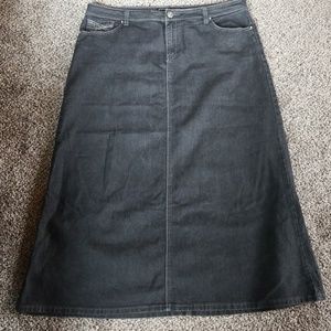Jean skirt